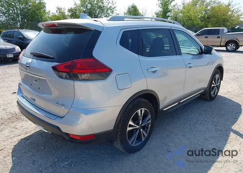 2017 Nissan Rogue Sl из США, поврежденный, VIN 5N1AT2MV6HC786700